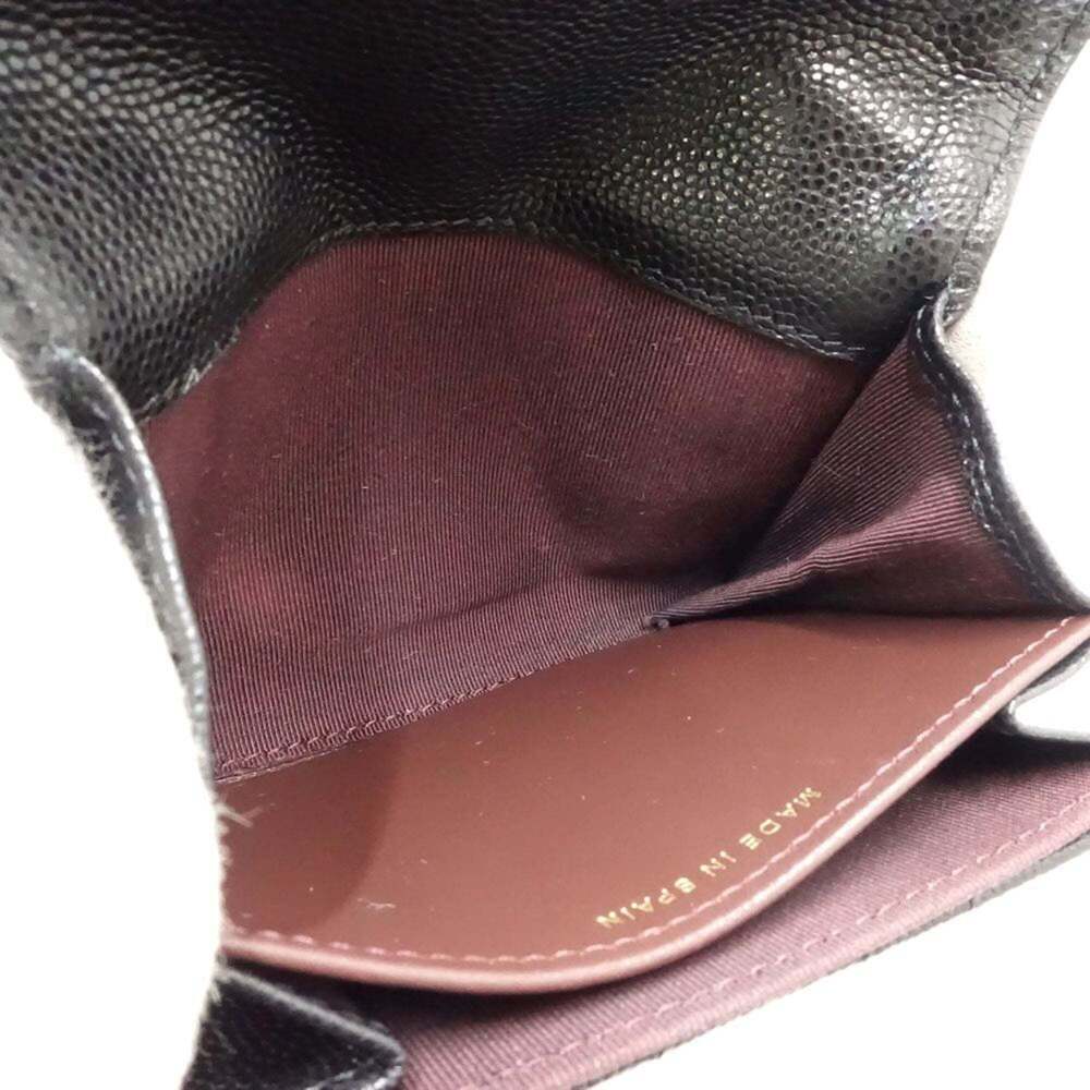 CHANEL Authentic Black Caviar Leather Wallet - Picture 9 of 10